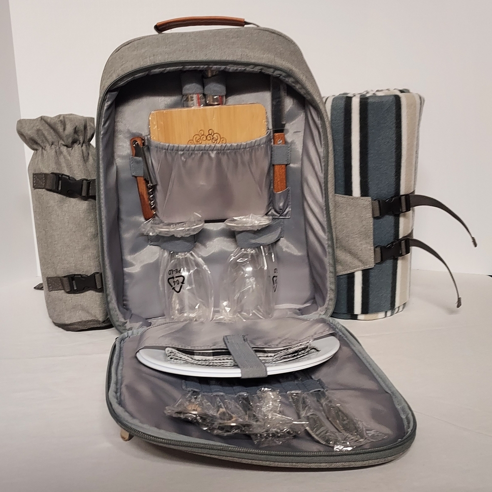 Gray Men's Backpack - image 4